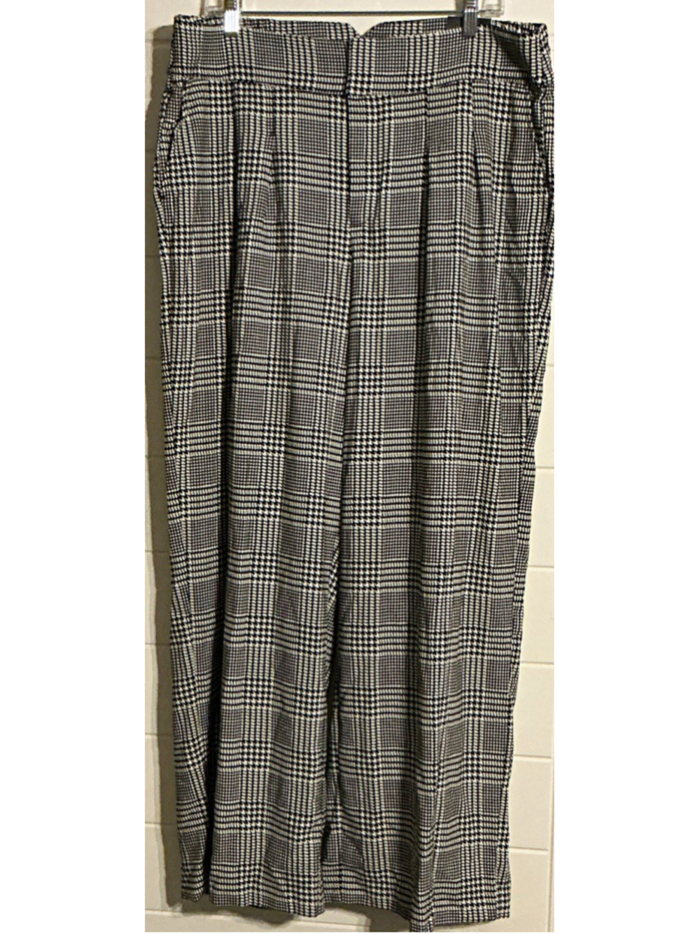 Torrid Women's Houndstooth Pants Size 14 Regular Black & White